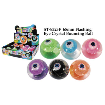 65mm Flashing Eye Crystal Bouncing Ball